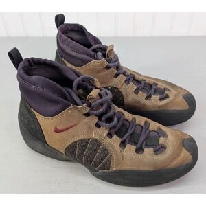 Nike Air ACG Hiking Boots Men's Size 8.5 Brown Suede Waterproof Outdoor 951012